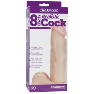 Realistic Cock 8 Flesh