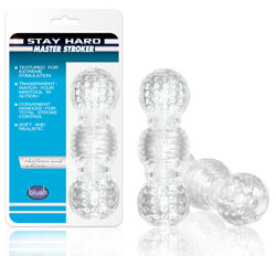 Stay Hard Master Stroker -  Clear