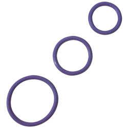 Rubber C-ring Set Purple