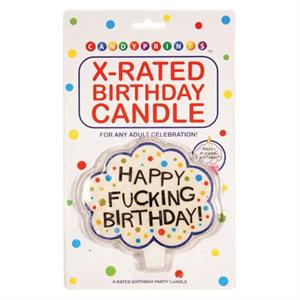X-RATED BIRTHDAY CANDLE