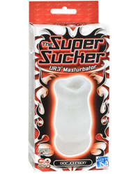 The Super Sucker Ur3  Masturbator - Clear