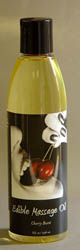 Cherry Edible Massage Oil 8oz