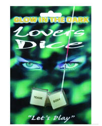 Glow In The Dark Lovers Dice
