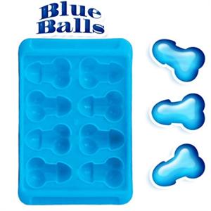 BLUE BALLS PENIS ICE CUBE TRAY
