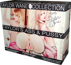 Taylor Wayne Vibrating Ass And Pussy