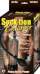 Suck-tion Enlarger Smoke For  Rock Hard Erections