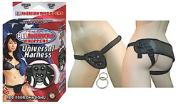 All American Whoppers  Universal Harness - Black