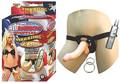 All American Whoppers  Vibrating 6.5-Inch Dong With