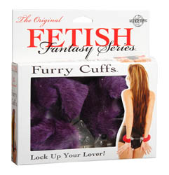 Furry Cuffs - Purple