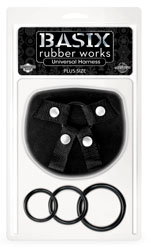 Basix Rubber Works - Universal  Harness - Plus Size