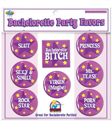 Bachelorette Party  Buttons