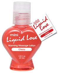 Mini Liquid Love Cherry Warming Massage 1.25oz