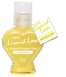 Mini Liquid Love Pina Colada Warming Massage 1.25oz