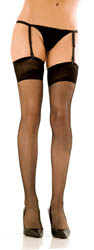 G String With Garter And Thigh Hi