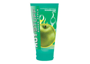 Hot Stuff Warming Oil, Green  Apple 6 Oz.