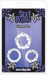 Sex Please Come On Love Ring  Trio