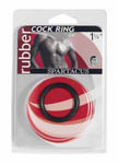 Rubber C-ring - Black