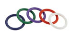 Rubber C-ring Set Rainbow