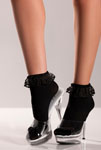 Ankle Socks - Black - One  Size