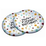 X RATED BIRTHDAY PLATES 7IN