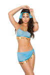 Harem Hottie Set - Turquoise -  One Size