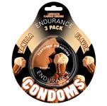 Endurance Vanilla 3pk Flavor  Condoms