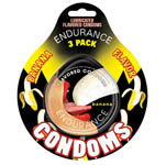 Endurance Banana 3pk Flavored Condoms