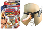 All American Whoppers  Vibrating 6.5-Inch Dong With
