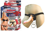 All American Whoppers 8-Inch  Dong With Universal Harness