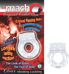 The Macho Crystal Collection  Vibrating Cockring
