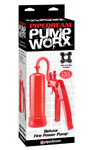 Pump Worx Deluxe Fire Power  Pump Red