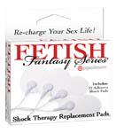 Fetish Fantasy Shock Therapy Replace Pads-12 Pc