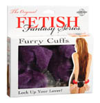 Furry Cuffs - Purple