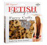 Furry Cuffs - Cheetah
