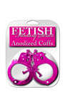 Fetish Fantasy Anodized Cuffs Pink