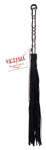 Beaded Metal Flogger