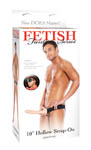 Ff 10inch Hollow Strap On Flesh