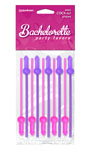 Bachelorette Party Favors  Mini Cock-Tails Straws - 10