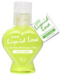 Mini Liquid Love Green Apple Warming Massage 1.25oz