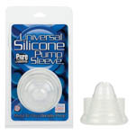 Universal Silicone Pump  Sleeve Clear