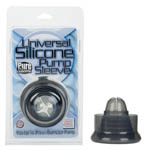 Universal Silicone Pump  Sleeve Smoke