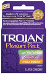 Trojan Mix Condom Pleasure 3 Pack
