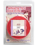 Japanese Silk Love Rope Red 3m/10ft